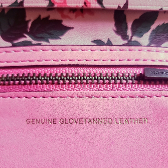 Coach 1941 Pink Glovetanned Leather Compact Wallet - Picture 7 of 16